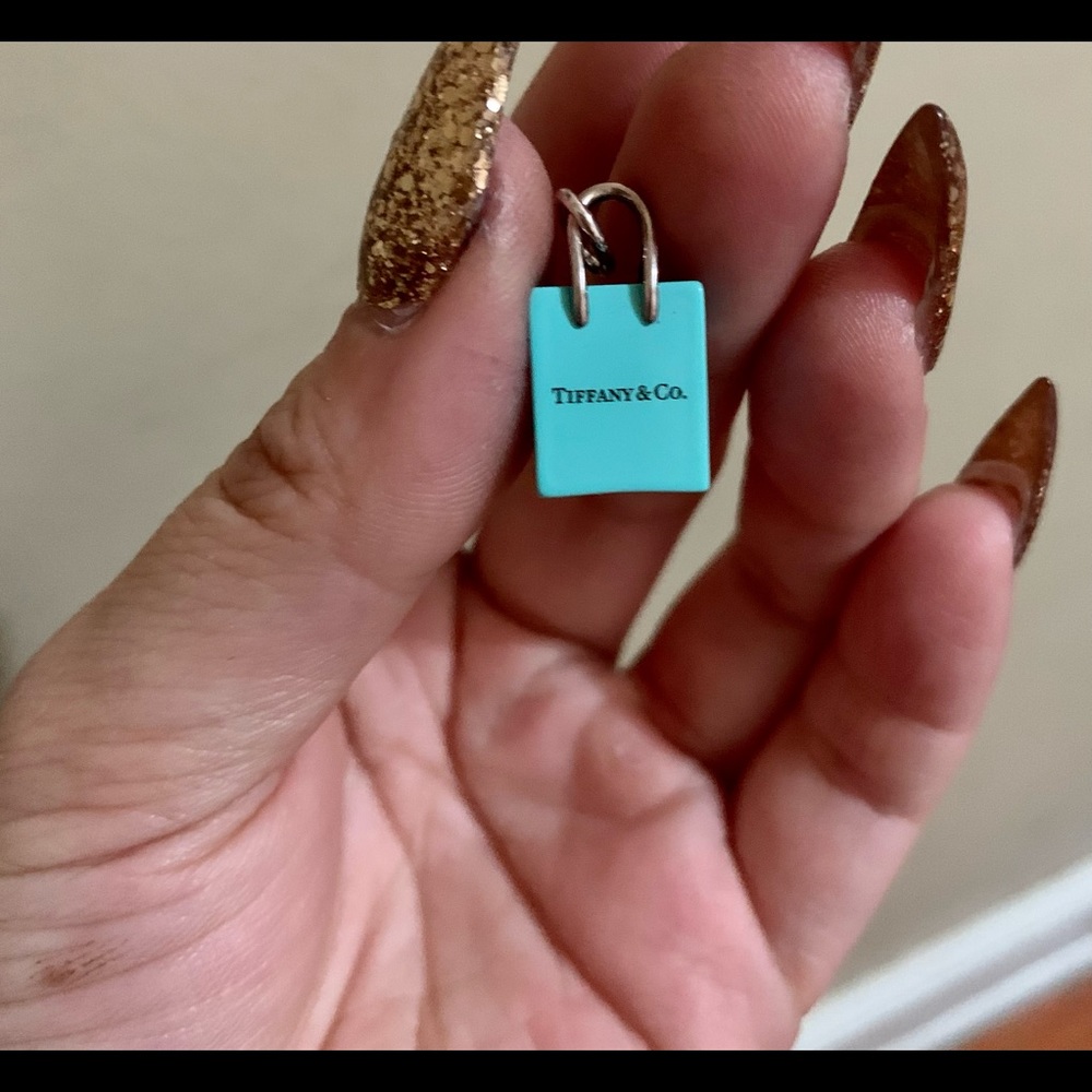 1 Tiffany and co shopping 🛍 bag charm
